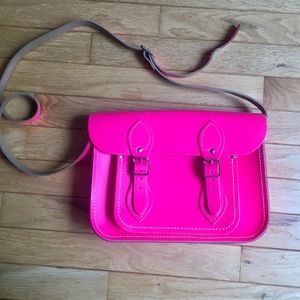 The Cambridge Satchel Company pink leather purse